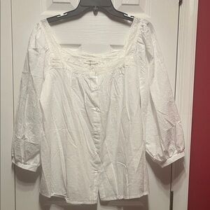 Bryon Bay Blouse - White